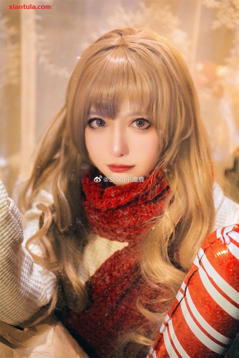 shika小鹿鹿最全60套照片集，圣诞惊喜美得不可思议