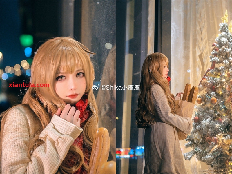 shika小鹿鹿最全60套照片集，圣诞惊喜美得不可思议