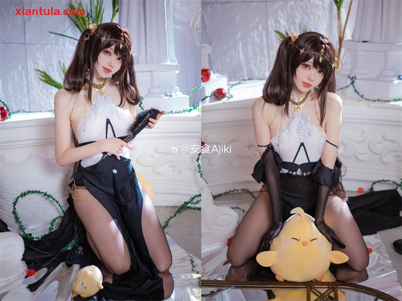 安食ajiki白猫猫的图片分享，身材与美貌的双重震撼