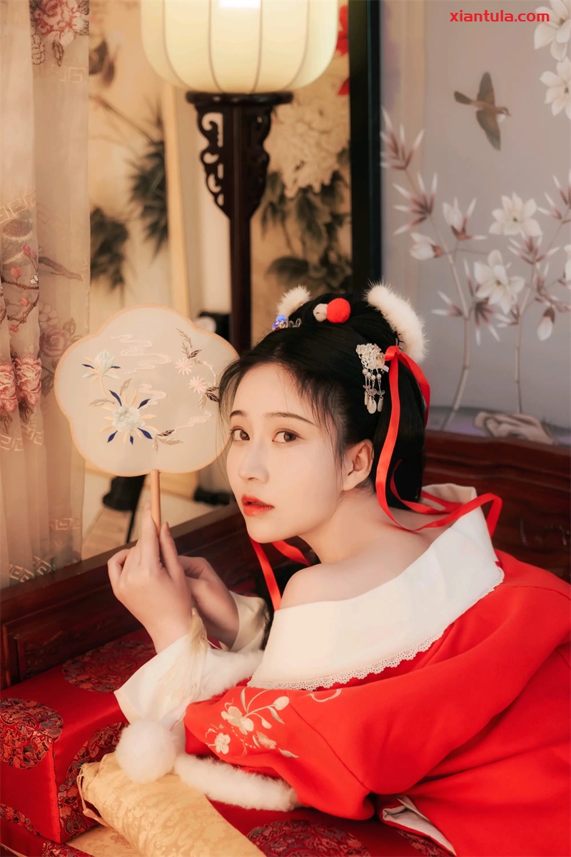 年年Nnian元宵旗袍秀，最爱笑的小仙女