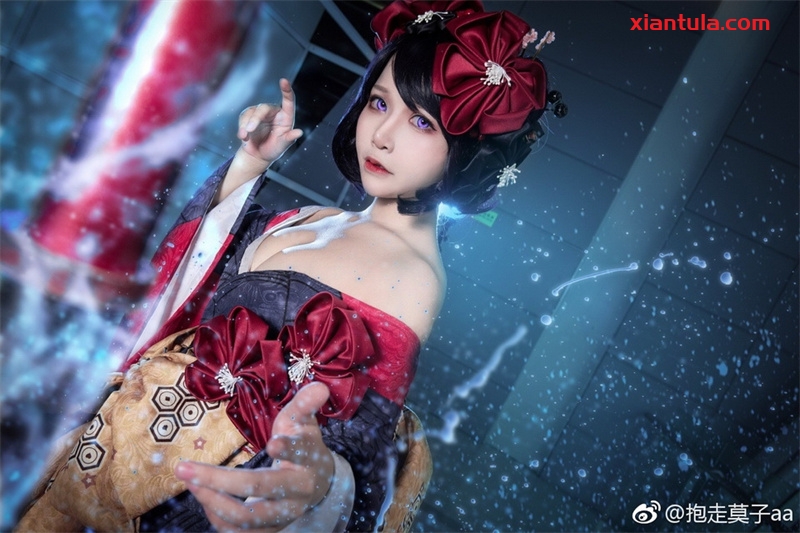 抱走莫子aa53组图集，粉丝点赞小脑斧和小尾巴